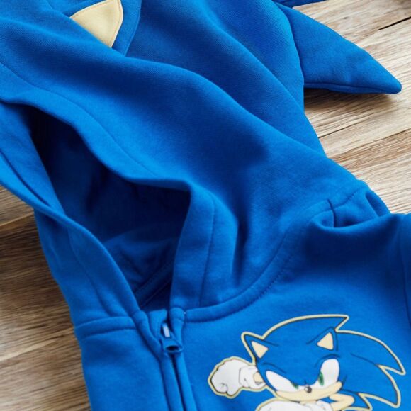 H&M Sonic the Hedgehog Sweatshirt Jacket - Multiple Sizes - Picture 3 of 3